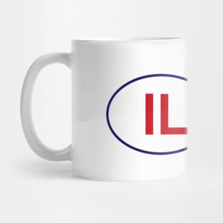 Illinois State Sticker Mug